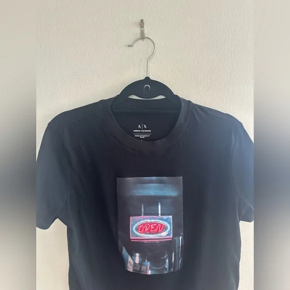 Armani Exchange Ophelia Graphic T-Shirt | Size L - Picture 5 of 6